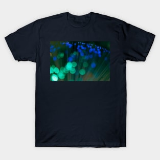 Illuminated background defocused lights T-Shirt